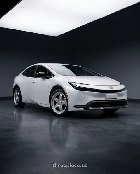 2023 Toyota Prius with fifteen52 CHICANE 5x114.3 / 5x120 19x8.5 +35 SPEED SILVER (GLOSS SILVER) wheels