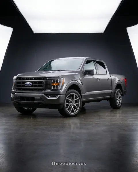 2021 Ford F-150 with BBS TL-A 6x135 20x9.0+12 Satin Platinum wheels