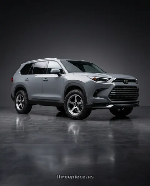 2026 Toyota Grand Highlander with Advan Racing GT BEYOND-R 5x120 18x10.5 +34 MACHINING & DIAMOND CUTTING wheels