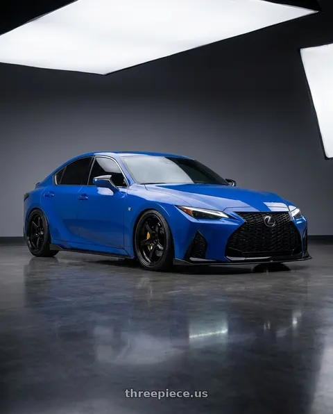 2021 Lexus IS350 F Sport with Advan Racing GT PV 5x114.3 20x9.0 +42 RACING GLOSS BLACK wheels