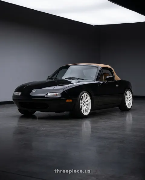 1994 Mazda Miata with Work Emotion CR Kiwami wheels