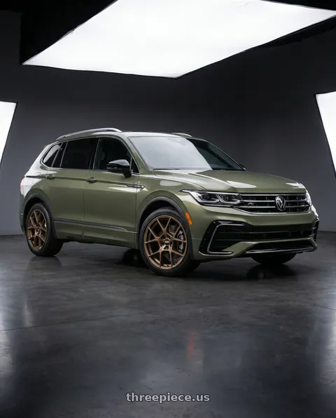 2026 Volkswagen Tiguan SE with BBS XR 5x112 20x8.5+44 Matte Bronze wheels