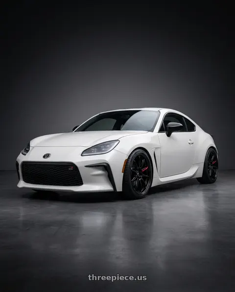 2026 Toyota GR86 with Work Zr10 2P 5x100 18x8.5 +38 Black wheels