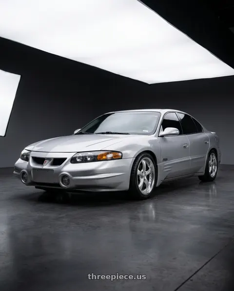 2000 Pontiac Bonneville SSEi with Work Wheels VS-KF 5x115 18x8+40 Light Grey Silver A Disk FULL REVERSE wheels