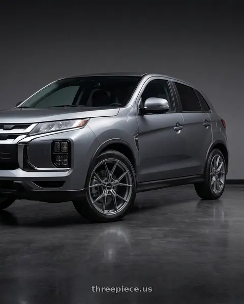 2025 Mitsubishi Outlander Sport LE with RTX RS01 5x114.3 18x8 +38 Gloss Gunmetal wheels