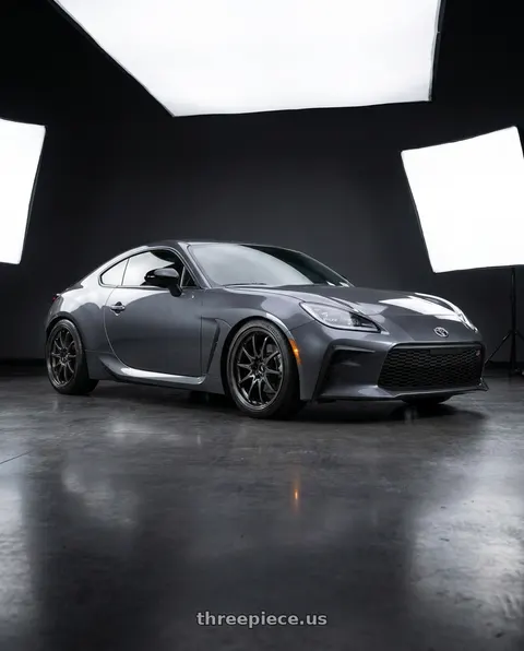 2023 Toyota GR86 with Volk Racing CE28N-PLUS 5x100 18x8.5+45 Diamond Dark Gunmetal wheels