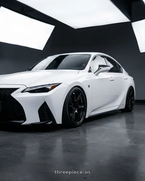 2018 Lexus IS350 F Sport with Advan RGIII 5x114.3 19x8.5+38 Gloss Black wheels