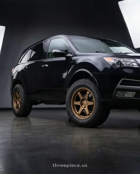 2012 Acura MDX with 9six9 SIX-1 5x114.3 18X10 +20 Matte Bronze wheels