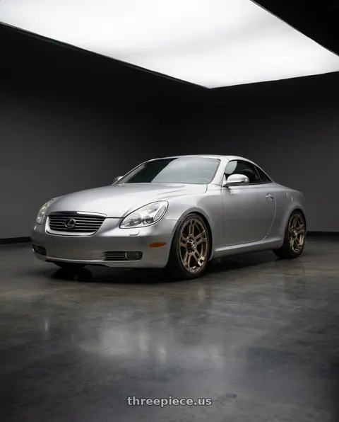 2007 Lexus SC430 with Enkei Commander 6x139.7 18x8.5-10 Bronze wheels
