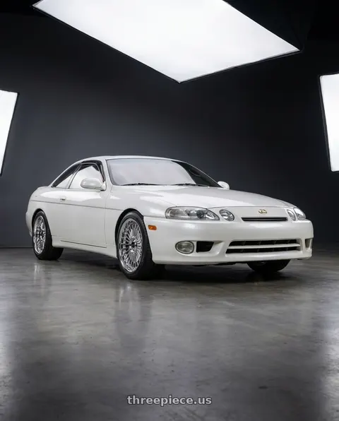 1998 Lexus SC400 with Work Emitz Chrome 5x114.3 19x8.5 +18 wheels