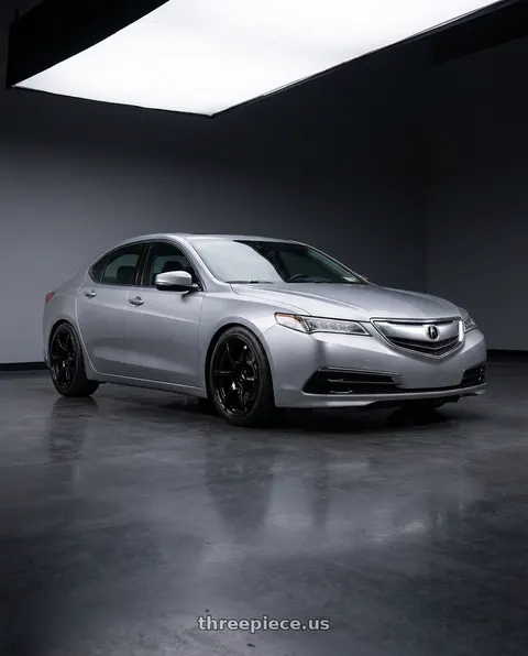 2019 Acura TLX with Advan RGIII 5x114.3 19x10.5+25 Gloss Black wheels
