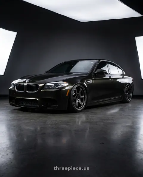 2013 BMW M5 with Volk Racing TE37 Ultra 5x114.3 20x10+30 wheels