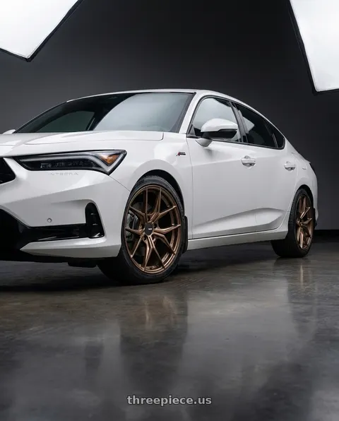 2025 Acura Integra A-Spec with Enkei TSR-X 5x114.3 18x8.5+38 Gloss Bronze wheels