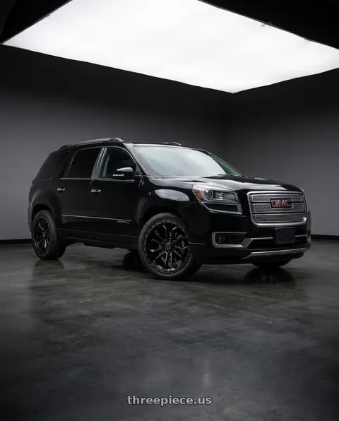 2016 GMC Acadia Denali with TIS 556SB 8X170 20x10 -20 Satin Black wheels