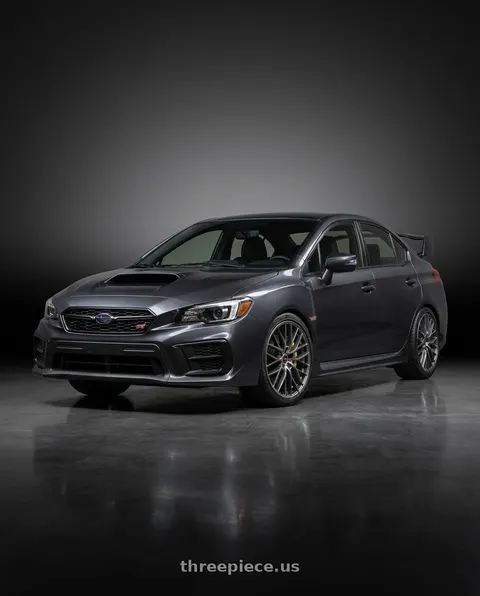 2021 Subaru WRX with Enkei EKM3 5x114.3 18x8+40 Gunmetal wheels
