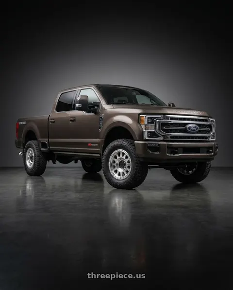 2024 Ford F-350 Super Duty with Method MR315 18x9 +18mm Offset 6x135 87mm CB Machined/Clear Coat Wheel - MR31589016318 wheels