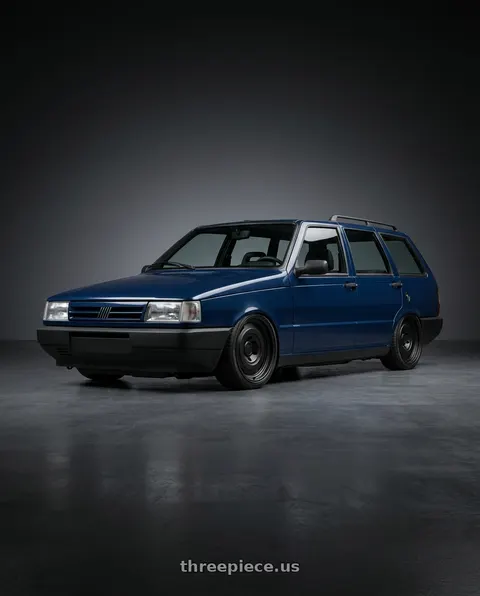 1996 FIAT ELBA with fifteen52 ANALOG HD 6x139.7 17x8.5 +0 ASPHALT BLACK (SATIN BLACK) wheels