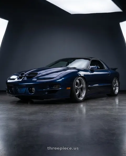 1999 Pontiac Firebird Trans Am with American Racing AR105 TORQ THRUST M 5X114.3 17X10.5 +28 ANTHRACITE W/ MACHINED LIP wheels