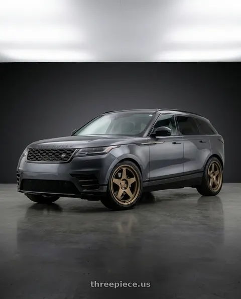 2025 Land Rover Range Rover Velar Dynamic SE with Kansei K12B KNP 5x114.3 18x9 12 Bronze wheels