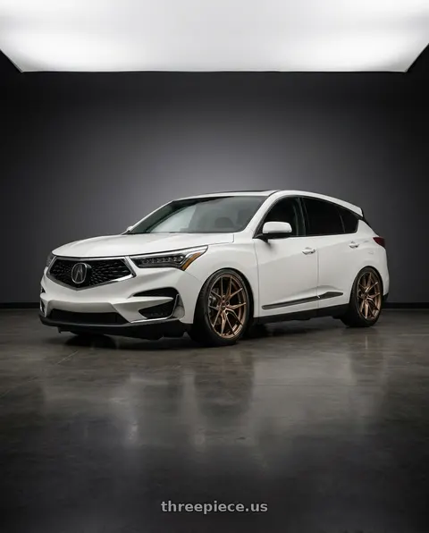 2022 Acura RDX with Enkei TSR-X 5x114.3 20x9.5+40 Gloss Bronze wheels