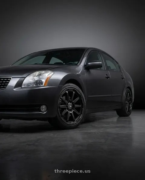 2006 Nissan Maxima with Enkei Adventurer 5x108 18x8+35 Matte Black wheels