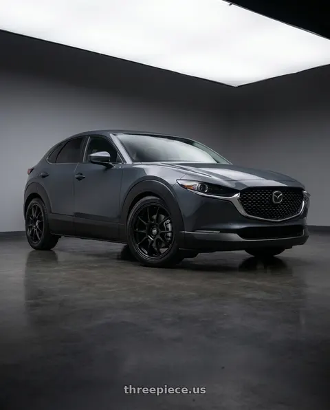 2026 Mazda CX-30 with Enkei PF01 5x114.3 18x9.5+35 Black wheels