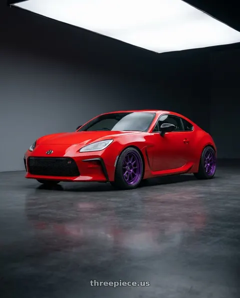 2023 Toyota GR86 with Threepieceus Hubcentric Rings wheels