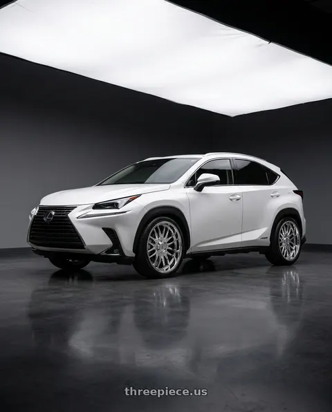 2019 Lexus NX with Axe HADES 5x127/5x139.7 20X10 -19 CHROME wheels