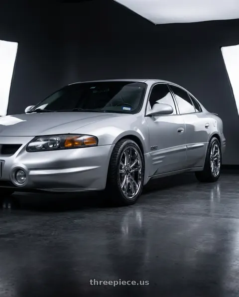 2000 Pontiac Bonneville SSEi with Asanti Black ABL-1 PEGASI 5X115 20X8.5 +15 CHROME wheels
