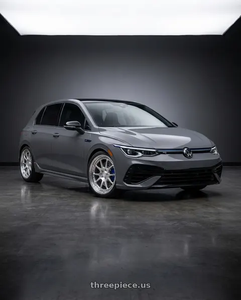 2026 Volkswagen Golf R with CCW CZ08 5x112 18x8.5 +45 Polished wheels