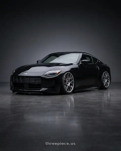 2025 Nissan Z with BBS CH-R 5x114.3 20x9.5 +40 Satin Titanium Polished Rim Protector wheels