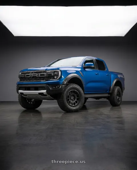 2023 Ford Ranger with Method MR305 NV 17x8.5 0mm Offset 6x135 94mm CB Double Black Wheel - MR305785161000 wheels