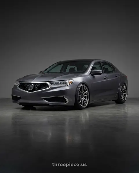 2020 Acura TLX SH-AWD with Vors TR4 5x114.3 18x9.5  +22 Hyper Black wheels