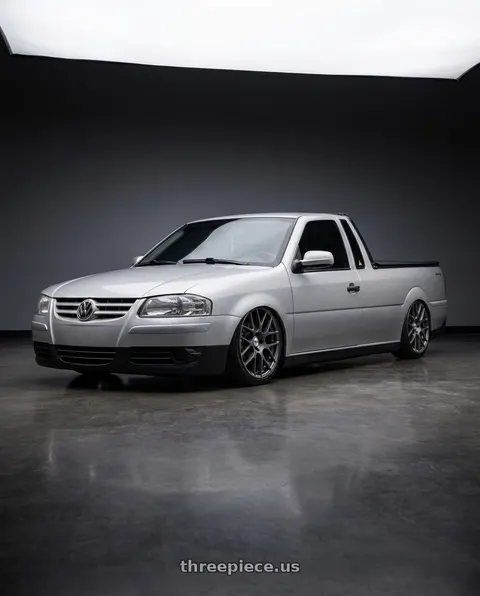 2008 Volkswagen saveiro traseira e with TSW NURBURGRING 5X114.3 17X7.5 +45 MATTE GUNMETAL wheels