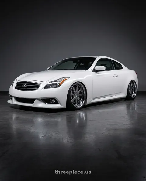 2013 INFINITI G37 IPL with Work Equip E10 5x114.3 20x10+42 r disk 3d Chrome wheels
