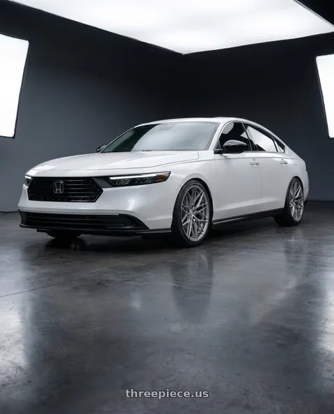 2026 Honda Accord with Rohana RFX17 5x114 21x10.5 +38 Brushed Titanium wheels