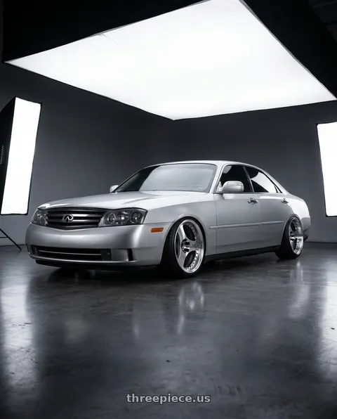 2004 INFINITI M45 with Advan Racing ONI2 PROGRESSIVE 5x114.3 20x11.0 +15 MACHINING & DIAMOND CUT wheels