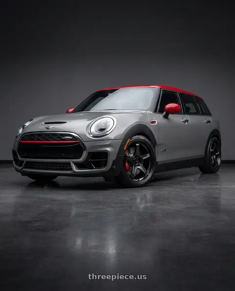 2017 MINI Clubman JCW with Advan Racing GT BEYOND-R 5x112 18x8.5 +45 RACING TITANIUM BLACK wheels