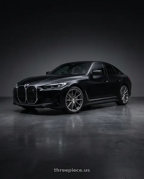 2023 BMW i4 with TSW BATHURST 5X112 20X10 +40 GLOSS GUNMETAL wheels