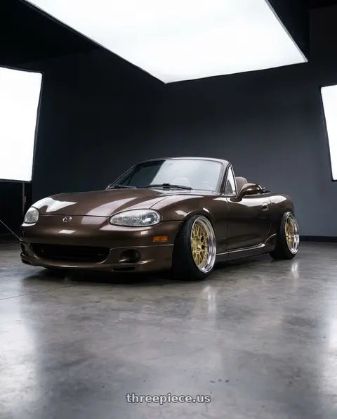 2000 Mazda Miata with Work Brombacher Mesh wheels