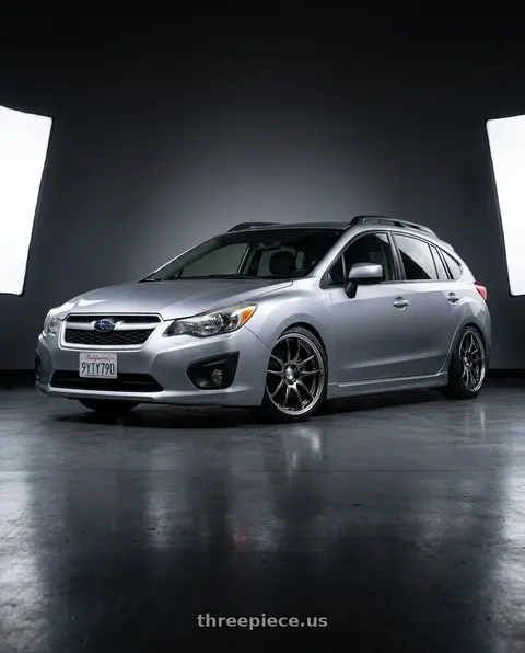 2014 Subaru Impreza Sport Limited with Work Emotion CR2P wheels