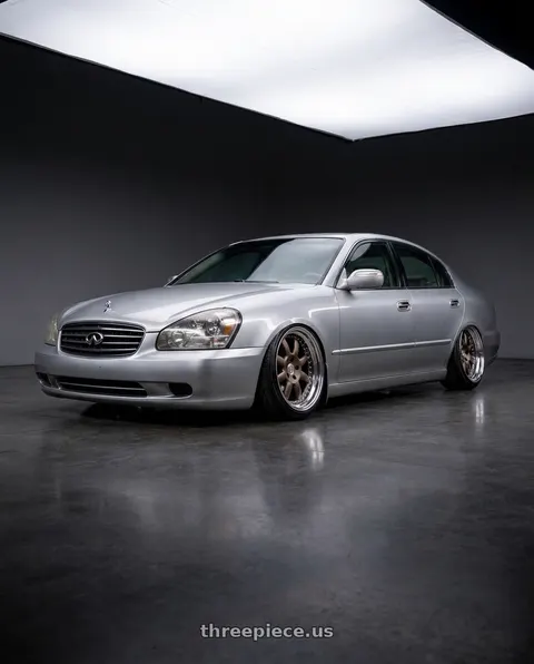 2003 INFINITI Q45 with Heritage Wheel TOKACHI wheels
