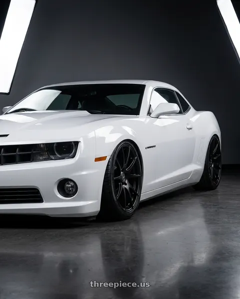 2014 Chevrolet Camaro with Forgestar CF5V 5x120 20x12 +52 Satin Black wheels