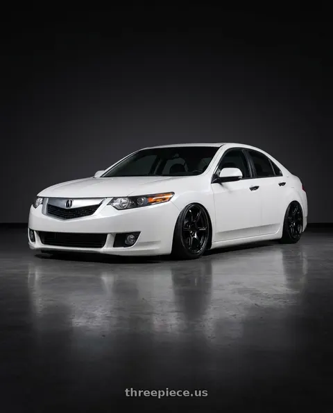 2013 Acura TSX with Advan RGIII 5x114.3 18x9.0+35 Gloss Black wheels