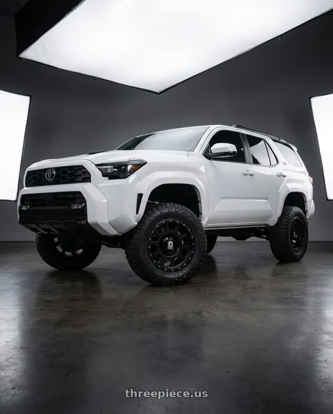 2022 Toyota 4Runner with XD XD126 ENDURO PRO 6X139.7 20X10 -24 SATIN BLACK WITH REINFORCING RING wheels