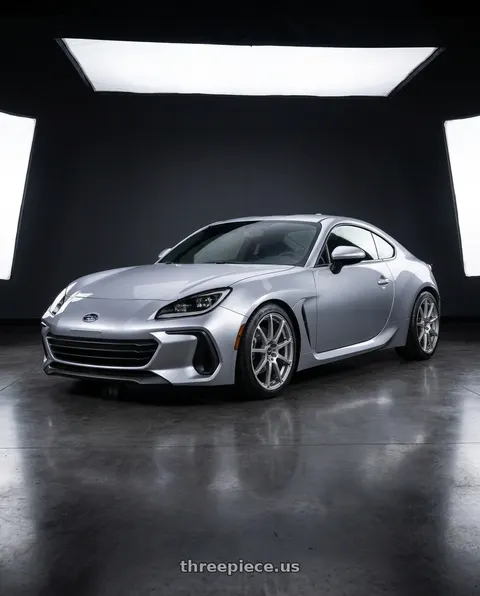 2022 Subaru BRZ Premium with Enkei EDR9 5x100/114.3 17x8+45 Silver wheels