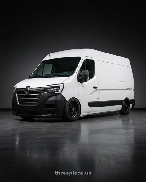 2021 Renault master adesivada with XD XD122 ENDURO 5X114.3 15X9 -12 MATTE BLACK wheels