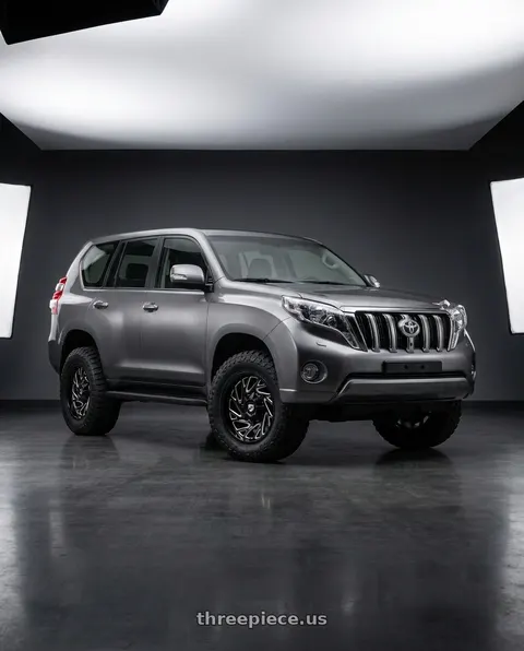 2017 Toyota Land Cruiser with Gear Off Road 769BM 5x114.3/5x127 20x9 +0 Gloss Black Milled wheels