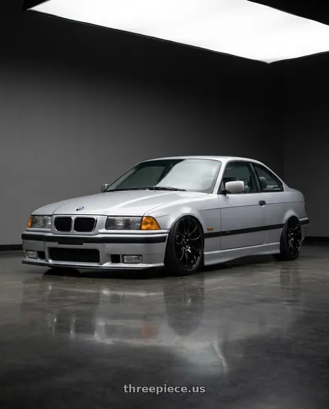 1999 BMW 328is with Vors TR4 5x120 17x9  +30 Gloss Black wheels