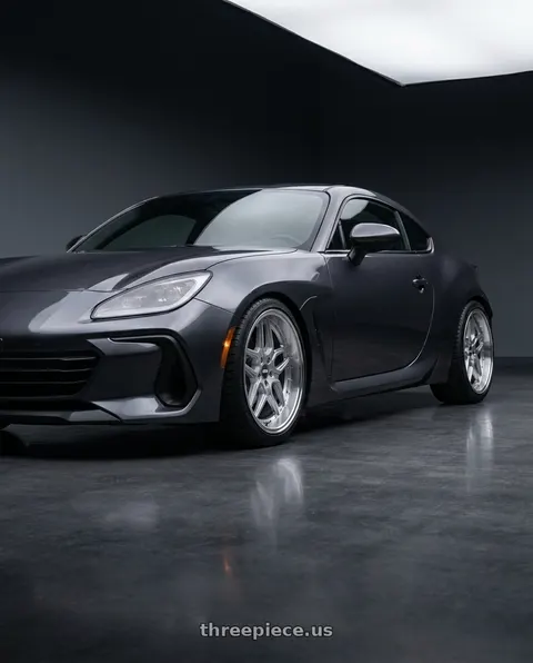 2023 Subaru BRZ Premium with ESR Wheels CS SERIES CS15 5x100 18x9.5 +35 Hyper Silver wheels